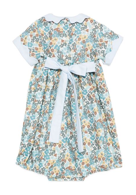 Tutina con stampa floreale MARIELLA FERRARI | PGE5FIOCCHI AZZURRO